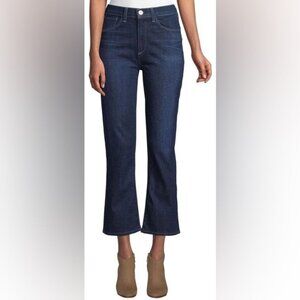 3x1 Susan Crop Mini Boot Cut Dark Wash